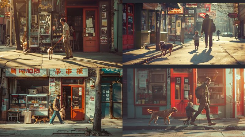 复古纪实街头人像 AI 绘画提示词 50mm 怀旧街拍写实 prompt 模板