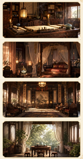 古风场景AI提示词