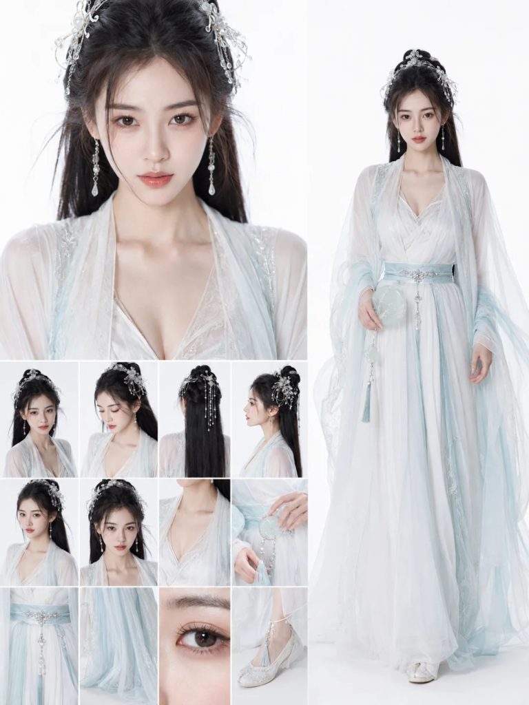 绝美！AI真人短剧女主AI提示词